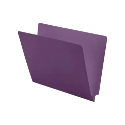 Medical Arts Press End Tab File Folder, Straight Cut, Letter-Size, Lavender, 100/Box (S-09241-LAV)