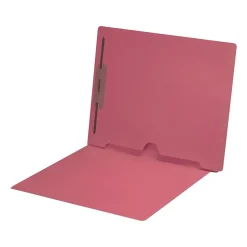 Medical Arts Press End Tab File Folder, Straight Cut, Letter-Size, Pink, 50/Box (S-09018-PNK)