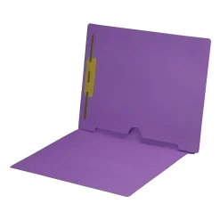 Medical Arts Press End Tab File Folder, Straight Cut, Letter-Size, Lavender, 50/Box (S-09018-LAV)