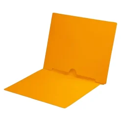 Medical Arts Press End Tab File Folder, Straight Cut, Letter-Size, Goldenrod, 50/Box (S-09017-GLD)