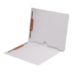 Medical Arts Press End Tab File Folder, Straight Cut, Letter-Size, White, 250/Carton (S-09019-WHT-B)