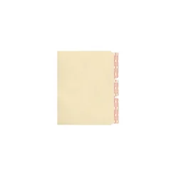Medical Arts Press File Folder Dividers, Standard Side-Flap, 100/Box (31400)