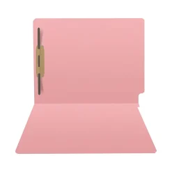 Medical Arts Press Heavy Duty End Tab File Folder, Straight-Cut, Letter Size, Pink, 40/Box (S-09461-PNK)