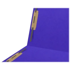 Medical Arts Press Heavy-Duty End Tab File Folder, Straight Cut, Letter-Size, Purple, 40/Box (S-09459-PUR)