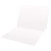 Medical Arts Press Heavy-Duty End Tab File Folder, Straight Cut, Letter-Size, White, 40/Box (S-09458-WHT)