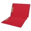 Medical Arts Press Heavy-Duty End Tab File Folder, Straight Cut, Letter-Size, Red, 40/Box (S-09459-RED)