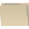 Medical Arts Press Heavy-Duty End Tab File Folder, Straight Cut, Letter-Size, Manila, 50/Box (S-09466-GRY)