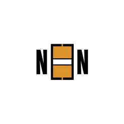 Medical Arts Press® Jeter® Compatible Alpha Roll Style Labels, Letter N