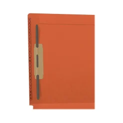 Medical Arts Press Kardex Reinforced End Tab File Folder, Straight Cut, Letter-Size, Orange, 50/Box (F1180-ORG)