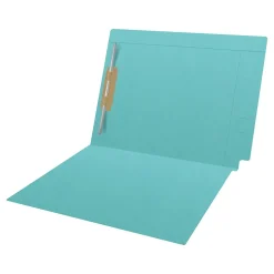 Medical Arts Press Kardex Match Reinforced End Tab File Folder, Straight Cut, Letter Size, Light Blue, 50/Box (S-09483-LBL)