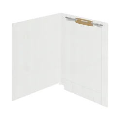 Medical Arts Press Kardex Match Reinforced End Tab File Folder, Straight Cut, Letter Size, White, 50/Box (S-09483-WHT)