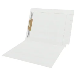 Medical Arts Press Kardex Match Reinforced End Tab File Folder, Straight Cut, Letter Size, White, 50/Box (S-09483-WHT)