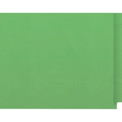 Medical Arts Press Kardex Match Reinforced End Tab File Folder, Straight Cut, Letter Size, Green, 50/Box (S-09484-GRN)