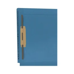 Medical Arts Press Kardex Match Reinforced End Tab File Folder, Letter-Size, Blue, 50/Box (F1180-BLU)