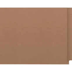 Medical Arts Press Kardex Match Reinforced End Tab File Folder, Straight Cut, Letter Size, Brown Kraft, 100/Box (S-09482-BRN)