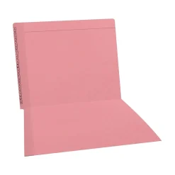 Medical Arts Press Kardex Match Reinforced End Tab File Folder, Straight Cut, Letter-Size, Pink, 100/Box (F1170-PNK)