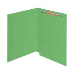 Medical Arts Press Kardex Match Reinforced End Tab File Folder, Straight Cut, Letter Size, Green, 50/Box (S-09483-GRN)