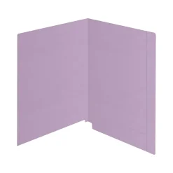 Medical Arts Press Kardex Match Reinforced End Tab File Folder, Straight Cut, Letter Size, Purple, 100/Box (S-09482-PRP)
