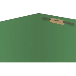 Medical Arts Press Reinforced End Tab File Folder, Straight Cut, Letter-Size, Green, 50/Box (S-01601-GRN)