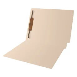 Medical Arts Press Reinforced End Tab File Folder, Straight Cut, Letter-Size, Manila, 50/Box (S-01323)