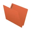 Medical Arts Press Reinforced End Tab File Folder, Straight Cut, Letter-Size, Orange, 50/Box (S-01501-ORG)