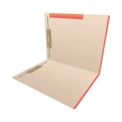 Medical Arts Press Reinforced Top Tab File Folder, Full-Cut, Letter Size, Manila/Orange, 50/Box (S-09468-ORG)