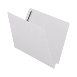 Medical Arts Press Reinforced End Tab File Folder, Straight Cut, Letter-Size, White, 50/Box (S-01501-WHT)
