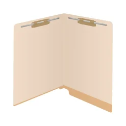 Medical Arts Press Reinforced End Tab File Folder, Straight-Cut, Letter Size, Manila/Tan, 50/Box (S-09473-TAN)