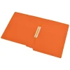 Medical Arts Press Reinforced End Tab File Folder, Straight Cut, Letter-Size, Orange, 50/Box (S-09167-ORG)