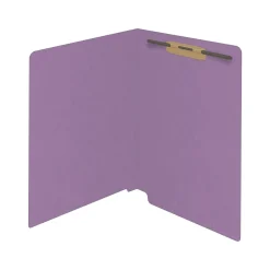 Medical Arts Press Reinforced End Tab File Folder, Straight Cut, Letter-Size, Lavender, 50/Box (S-01501-LAV)