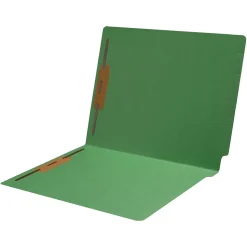 Medical Arts Press Reinforced End Tab File Folder, Straight Cut, Letter-Size, Green, 250/Carton (S-01502-GRN-B)