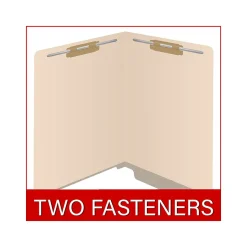 Medical Arts Press Reinforced End Tab File Folder, Straight-Cut, Letter Size, Manila/Gray, 50/Box (S-09473-GRY)