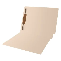 Medical Arts Press Reinforced End Tab File Folder, Straight Cut, Letter-Size, Manila, 50/Box (S-01314)