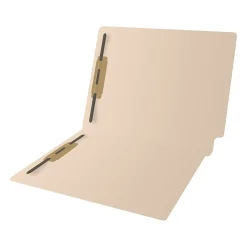 Medical Arts Press Reinforced End Tab File Folder, Straight Cut, Letter-Size, Manila, 50/Box (S-01324)