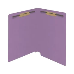 Medical Arts Press Reinforced End Tab File Folder, Straight Cut, Letter-Size, Lavender, 50/Box (S-01502-LAV)