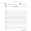 Medical  Arts Press® Wide Ruled Veterinary Animal Record Progress Notes, 250/Pack  (20477)