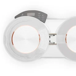 Melitta Vision Luxe 12-Cups Automatic Drip Coffee Maker, Copper/White (MCM002WULGW1)