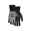 Memphis Glove Ninja Nitrile Gloves, Gray/Black, 12 Pairs/Pack (N96790M)