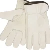 Memphis Glove Select Grade Grain Cowhide Leather Drivers Gloves, Natural, Extra-Large, 12/Pair (3211XL)