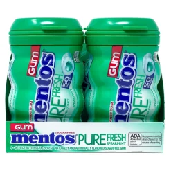 Mentos Mint Gum, 400 Pieces/Pack, 8/Box (600-00727)