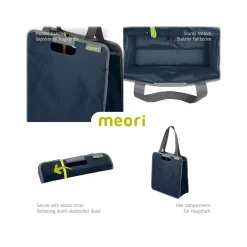 Meori Essential Marine Blue Fabric Tote Bag, Medium (A100705)