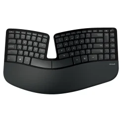 Microsoft Sculpt Ergonomic Desktop Wireless Keyboard & Mouse, Black (L5V-00001)