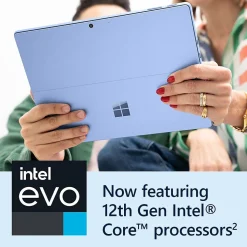 Microsoft Surface Pro 9 13" Tablet, Intel Core i5-1235U Evo, 8GB Memory, WiFi, 256GB SSD, Windows 11 Home, Sapphire (QEZ-00035)