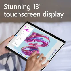 Microsoft Surface Pro 9 13" Tablet, SQ3 Processor, 8GB Memory, WiFi + 5G LTE, 128GB SSD, Windows 11 Home, Platinum (RS1-00001)