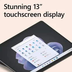 Microsoft Surface Pro 9 13" Tablet, Intel Core i7-1255U Evo, 16GB Memory, WiFi, 256GB SSD, Windows 11 Home, Graphite (QIL-00018)