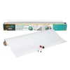 Mind Reader Adhesive Dry-Erase Whiteboard Roll with Dry Erase Markers, 24" x 10' (DWBER-WHT)