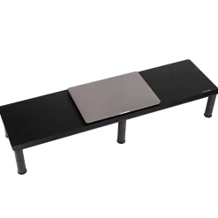 Mind Reader Adjustable Dual Monitor Stand, Black (DUBMO-BLK)