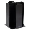 Mind Reader 4-Compartment Cup and Lid Carousel Coffee Countertop Organizer, Black (CDISP-BLK)