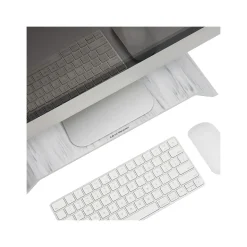 Mind Reader Contemporary Monitor Stand and Laptop Riser, White (MARMON-WHT)