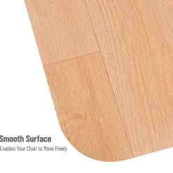 Mind Reader Hard Floor Chair Mat with Lip, 36